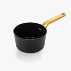 Alternative view of Cazo Antiadherente Cerámico Serie Samoa Iconic Negro 16 Cm / 1,5 L