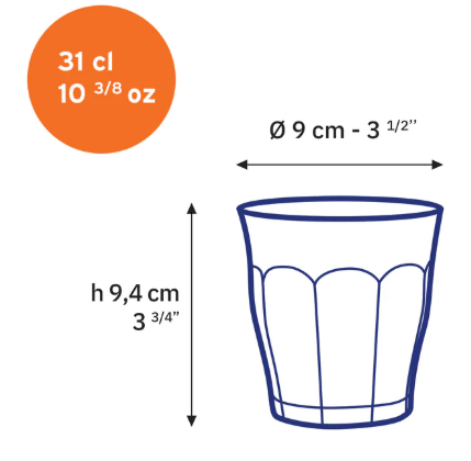 Le Picardie - DURALEX - transparente - 31 cl - Imagen 3