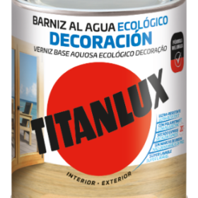 BARNIZ AL AGUA INCOLORO MATE 750ml