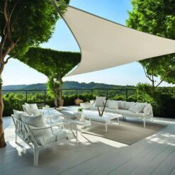 Alternative view of TOLDO VELA BLANCO ROTO 3*3*3