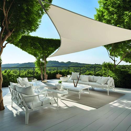 TOLDO VELA BLANCO ROTO 3*3*3 - Imagen 2